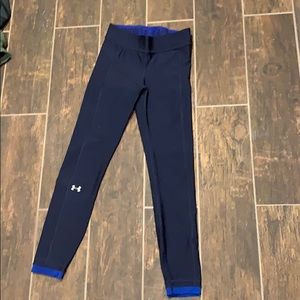 Navy blue under armour leggings